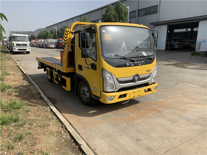 福田奥铃蓝牌清障车