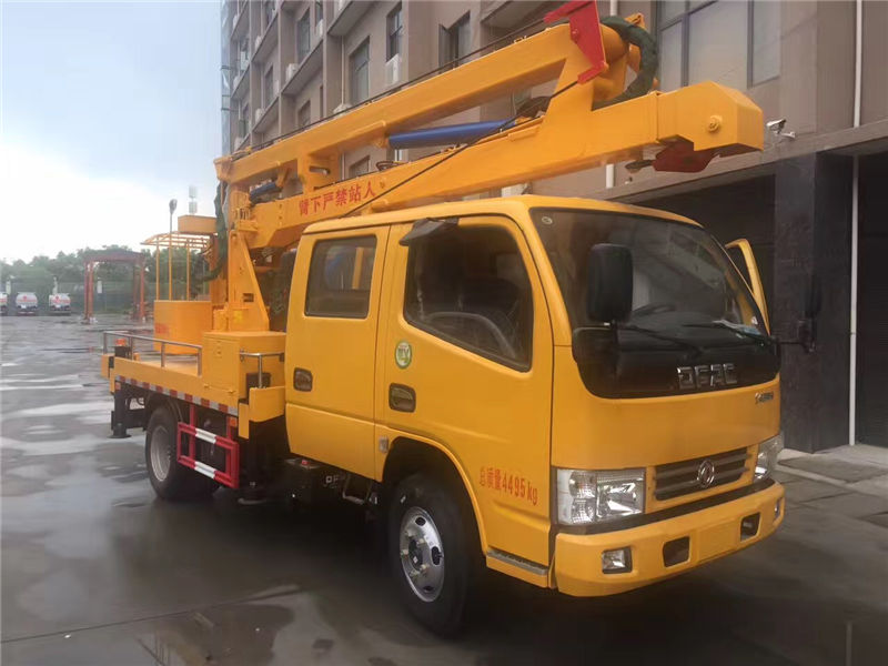 东风蓝牌双排12米高空作业车